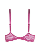 Calvin Klein - Light Lined Plunge Bra in Magenta - Back View