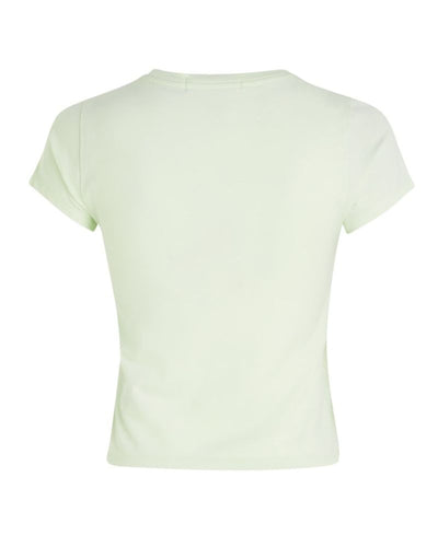 Calvin Klein - Hyper Real CK Y2K Fitted Tee in Green - Back View