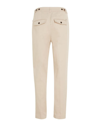 Tommy Hilfiger - Ted Co Twill Chino Pant in Beige - Back View