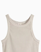 Levi’s Garment Dye Essential Racer Tank rib knit detail
