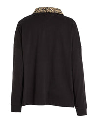 Tommy Jeans - Leopard Collar Rugby Top