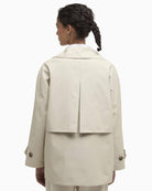 Barbour Maisy showerproof jacket mist back view