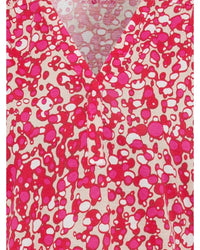 Olsen - Long Sleeve T-Shirt in Pink - Close View