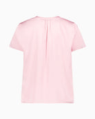 Betty Barclay satin blouse pink dolphin back view