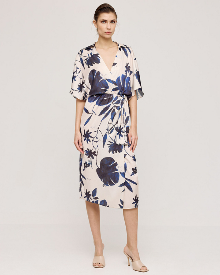 Access - Floral Wrap Dress 