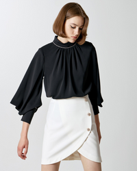 Access - High Neck Blouse 