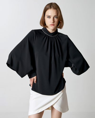 Access - High Neck Blouse 
