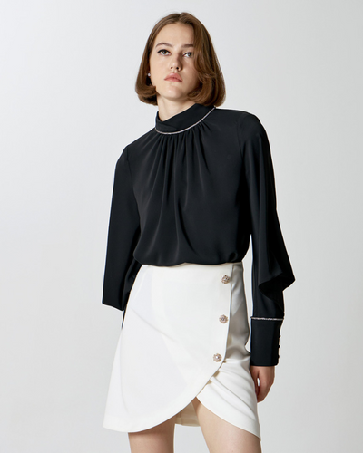 Access - High Neck Blouse 