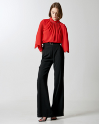 Access - High Neck Full Sleeve Blouse 