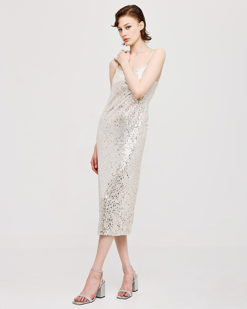 Access - Low Back Sequin Dress 