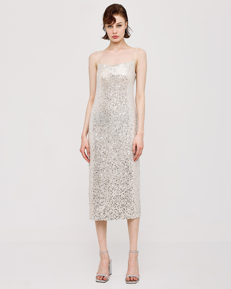 Access - Low Back Sequin Dress 