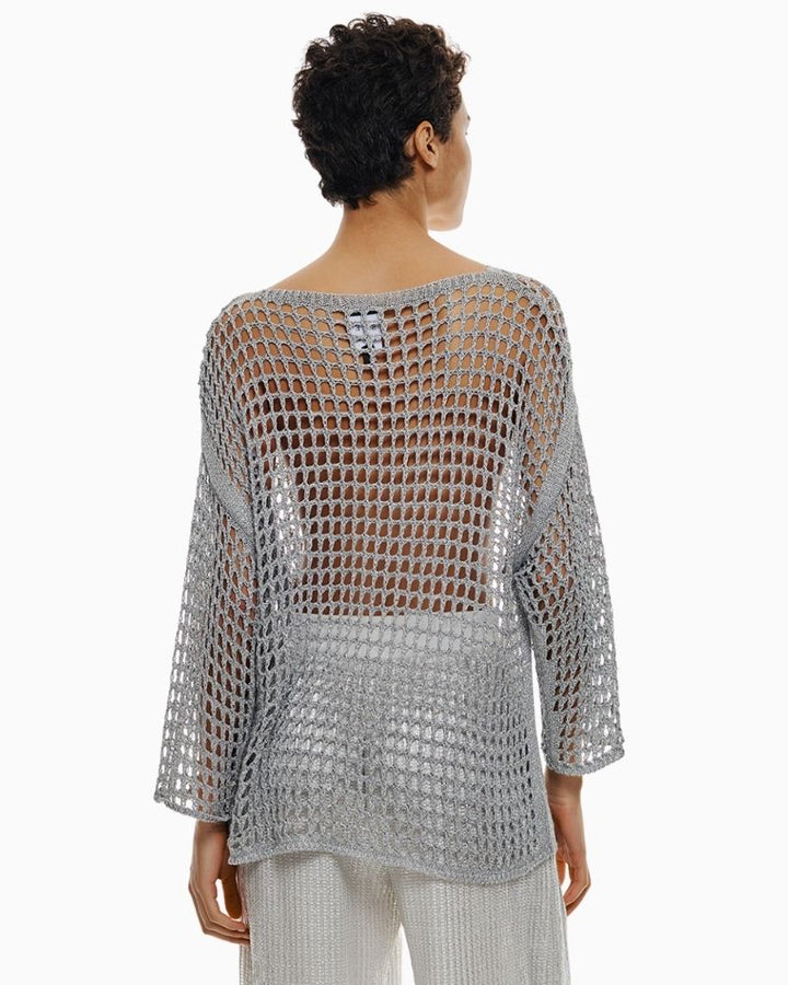Access - Metallic Knit Blouse 
