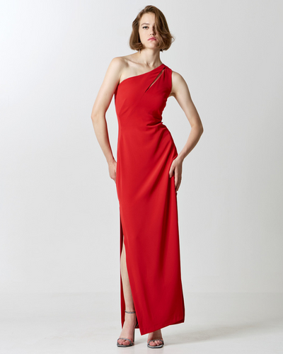 Access - One Shoulder Long Dress 