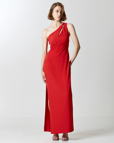 Access - One Shoulder Long Dress 