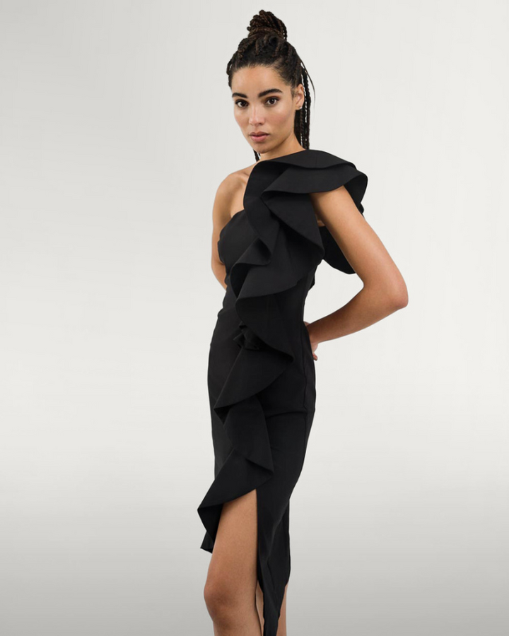 Access - One Shoulder Midi Dress 