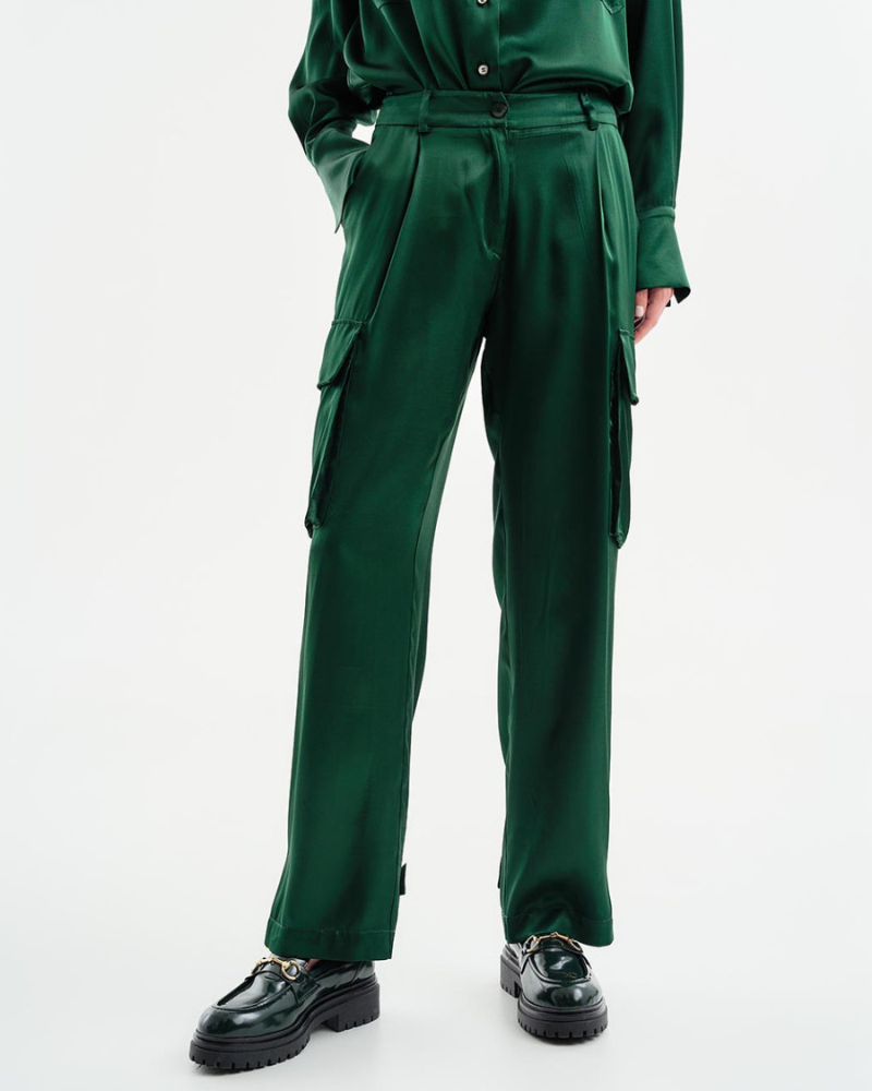 Access - Satin Cargo Pants 