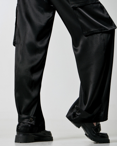 Access - Satin Cargo Pants 