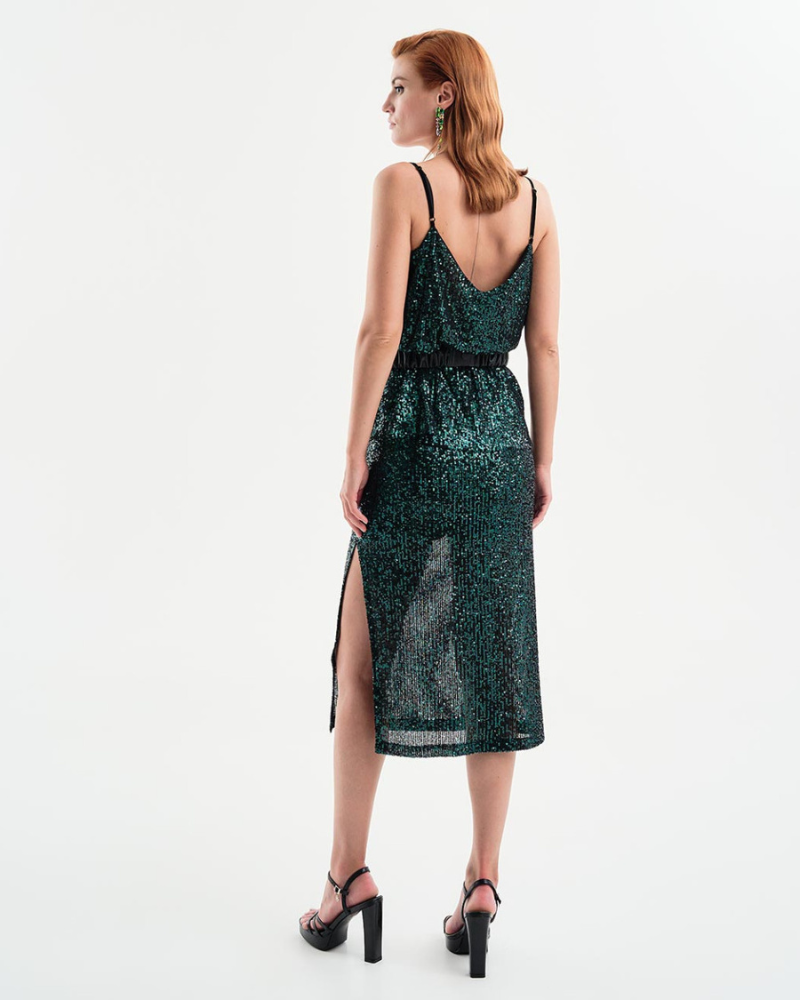 Access - Sequin Midi Skirt 