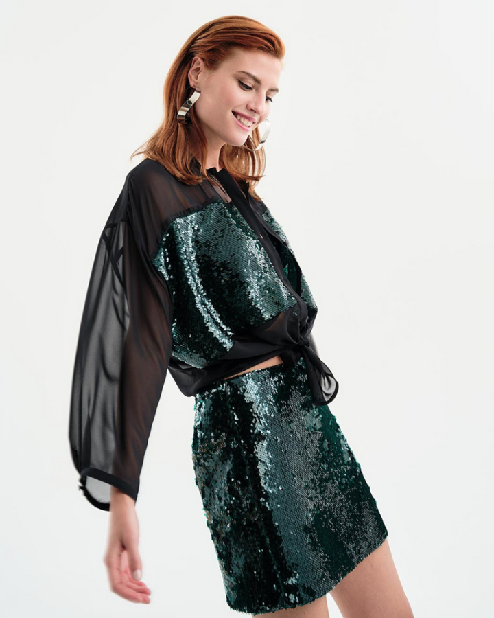 Access - Sequin Mini Skirt 