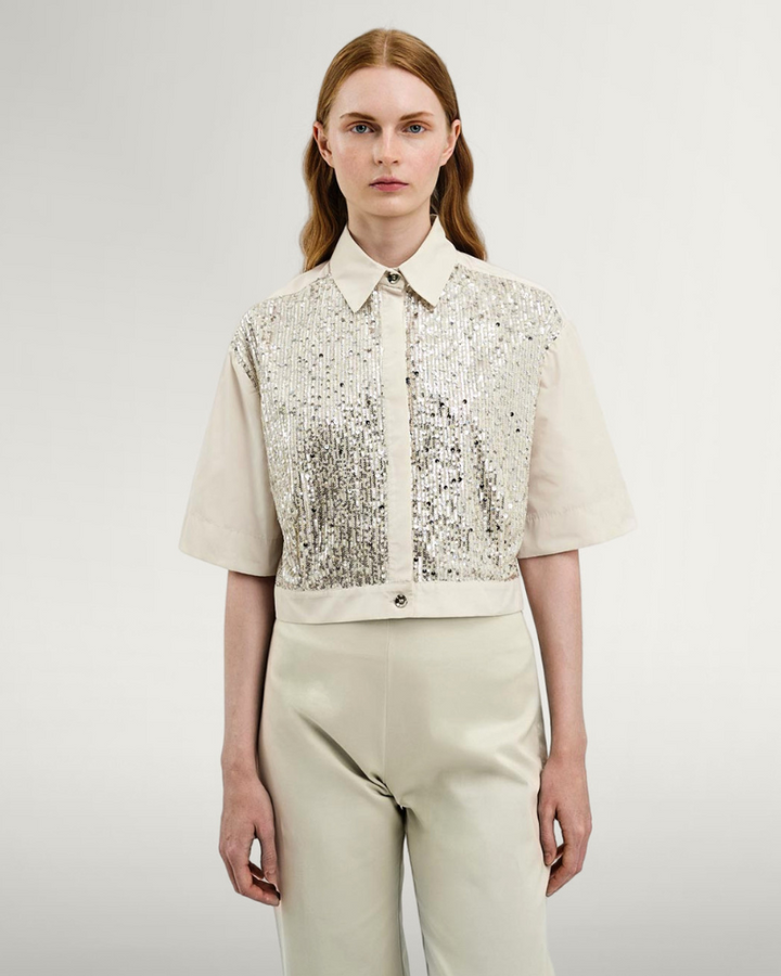 Access - Sequin Short Sleeve Shirt  