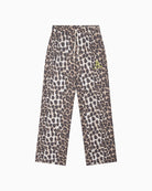 Alix The Label animal wide leg pants front on white background – Áines Boutique