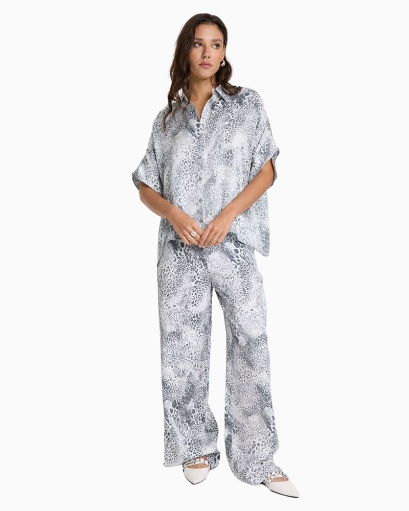 Alix The Lable - Animal Wide Leg Pants