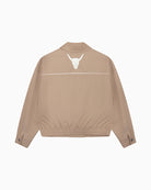Alix The Label 2 tone jacket camel back view detail