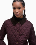 Barbour Annandale jacket corduroy collar detail – Áines Boutique