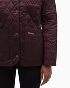 Barbour Annandale jacket pocket branding detail – Áines Boutique