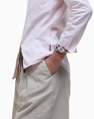 Barbour Derwent Long-Sleeved Shirt side view – Áines Boutique