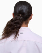 Barbour Derwent Long-Sleeved Shirt collar tartan detail – Áines Boutique