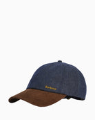 Barbour Mya denim cap side view – Áines Boutique