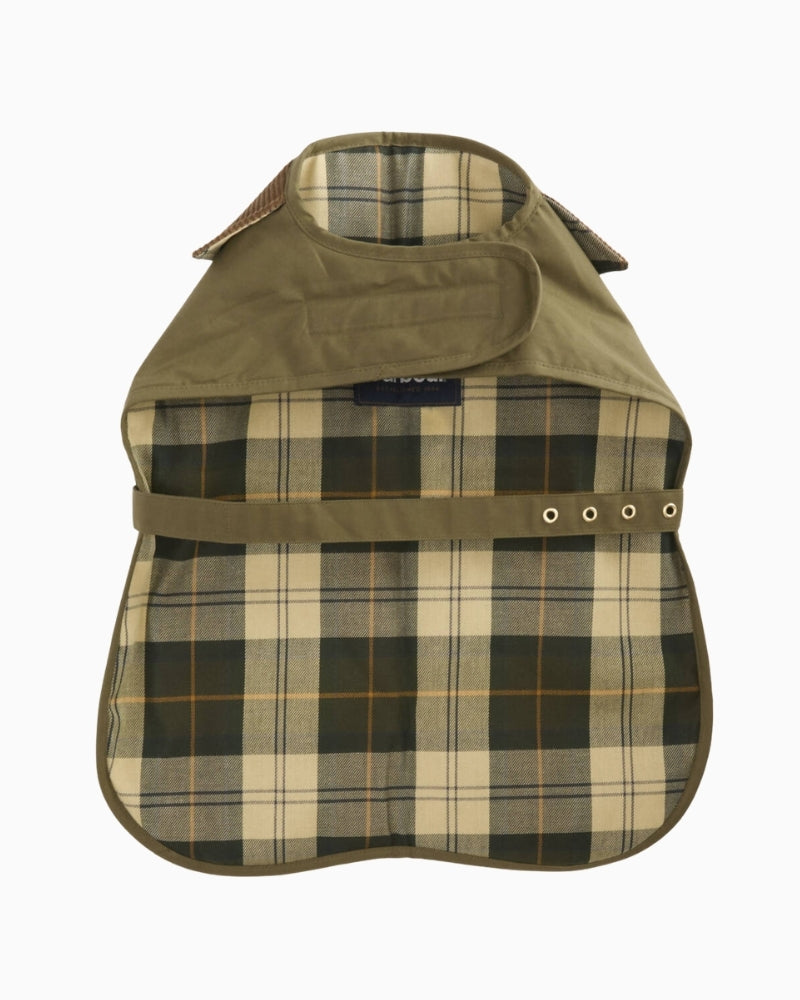 Barbour Transport dry wax dog coat inside view – Áines Boutique