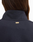 Close-up of Barbour Zaria patch detail  – Áines Boutique