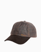 Barbour Arlene Cap in Tartan angled front view