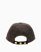 Barbour Arlene Cap in Tartan back view with adjustable strap