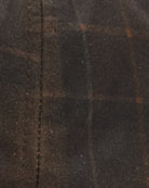 Barbour Arlene Cap in Tartan fabric detail