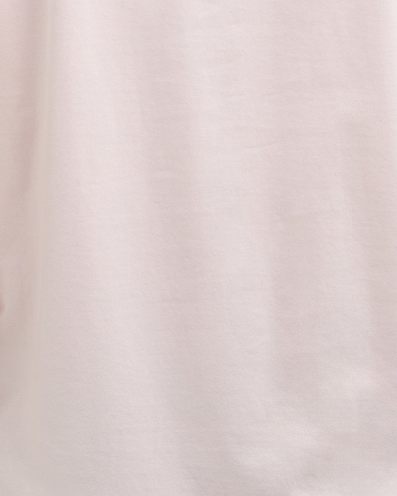 Barbour Bede T-shirt pink close up view of fabric – Áines Boutique