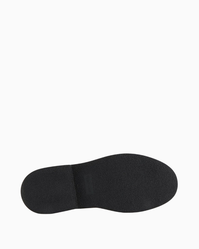 Outsole view of Barbour Celina Chelsea boots in black