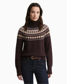 Barbour Darwen Jumper Brown front view