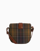 Barbour Elm Tartan Crossbody Bag in Tartan back view