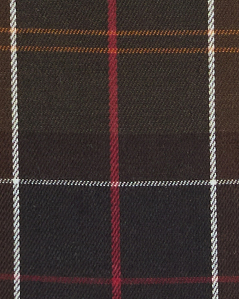 Barbour Elm Tartan Crossbody Bag in Tartan fabric detail