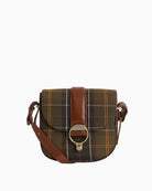 Barbour Elm Tartan Crossbody Bag in Tartan front view