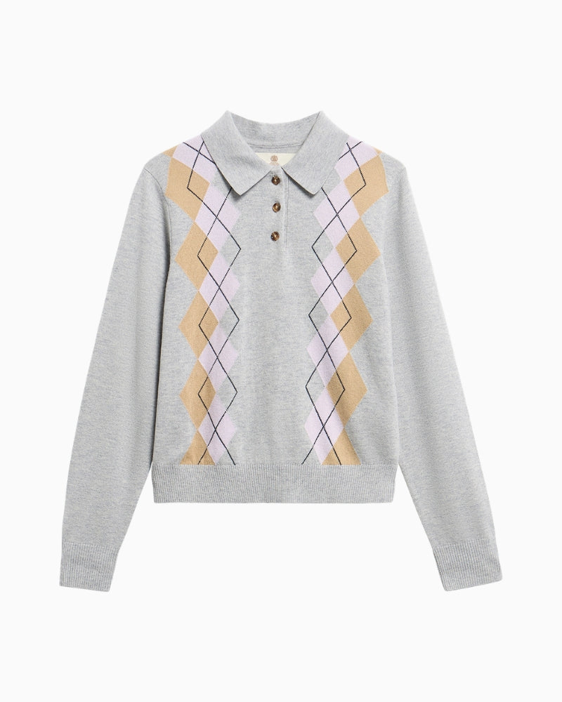 Barbour Fawne Jumper Grey product front