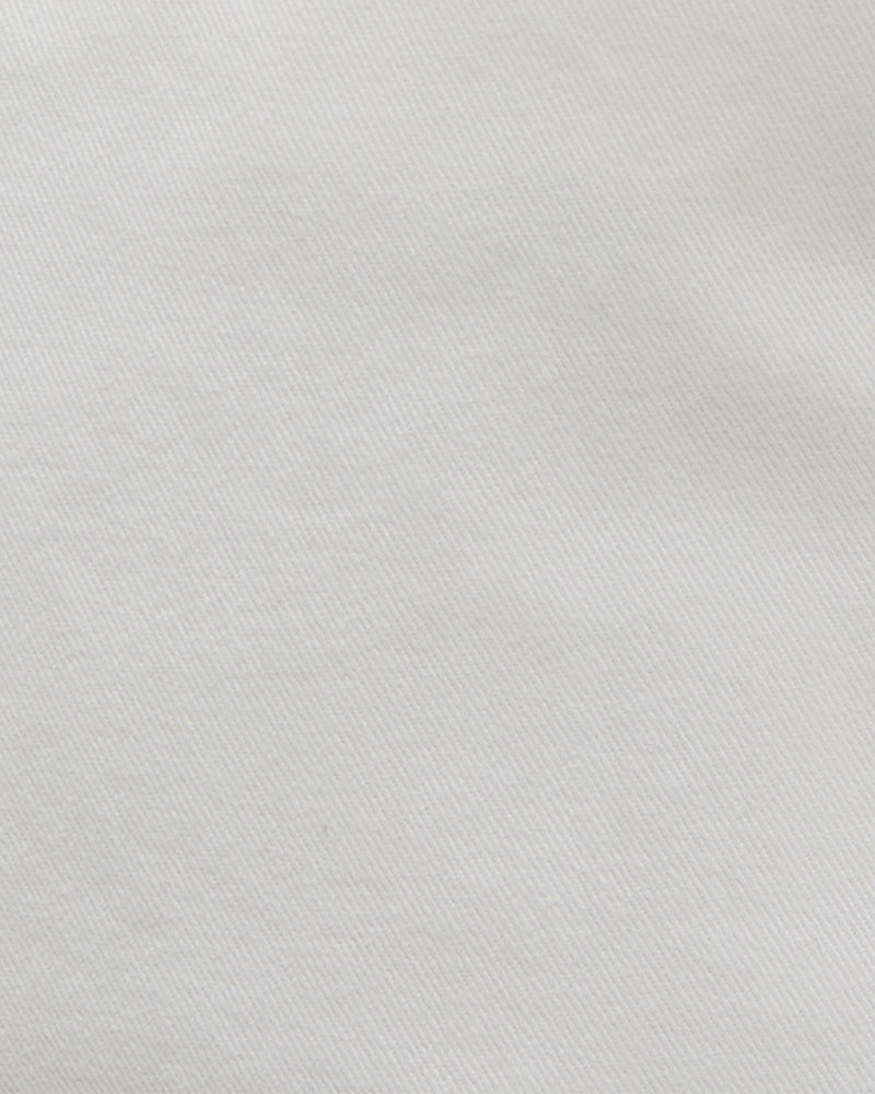 Barbour Fern shorts white close up view of fabric – Áines Boutique