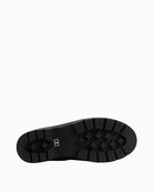 Close-up of outer sole on Barbour Halton ankle wellies showing tread grip