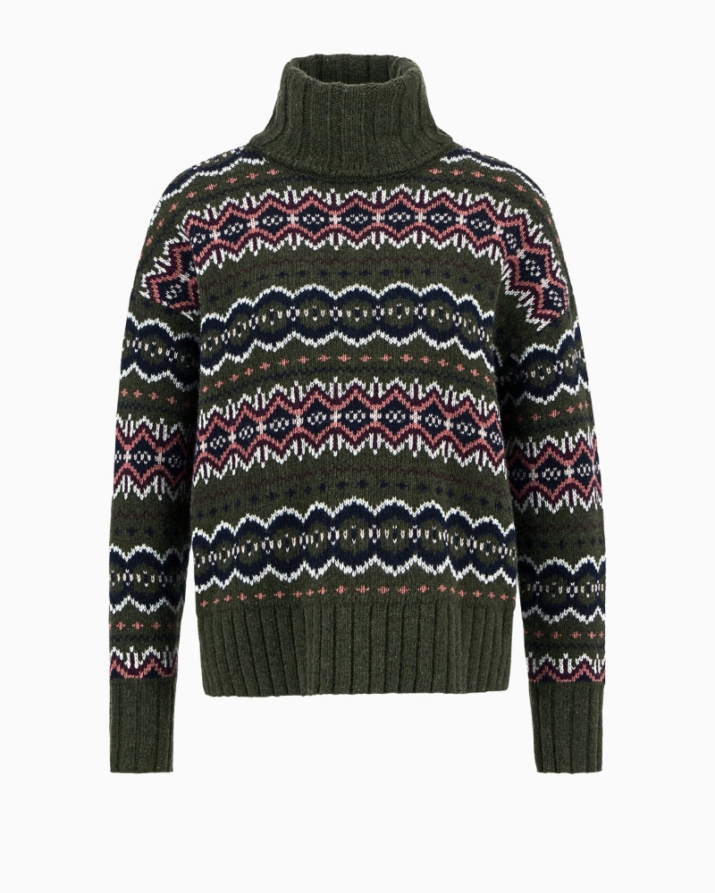 Sleeves and cuffs close-up showing soft textured knit