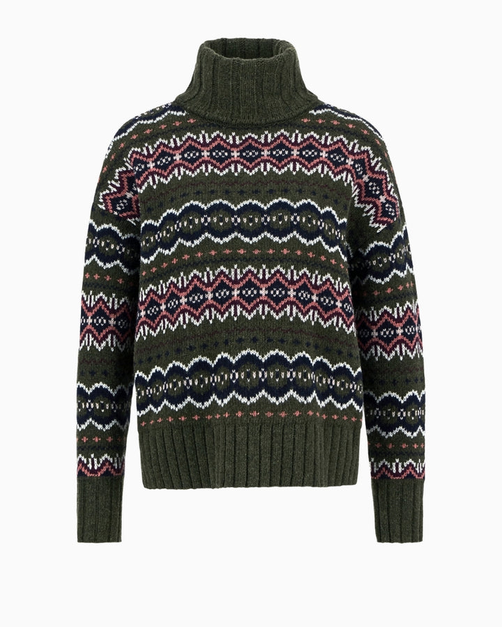 Sleeves and cuffs close-up showing soft textured knit