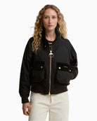 Barbour Ivybridge Wax Jacket in Dark Brown front view