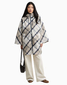 Barbour Kinsale tartan cape outfit styling